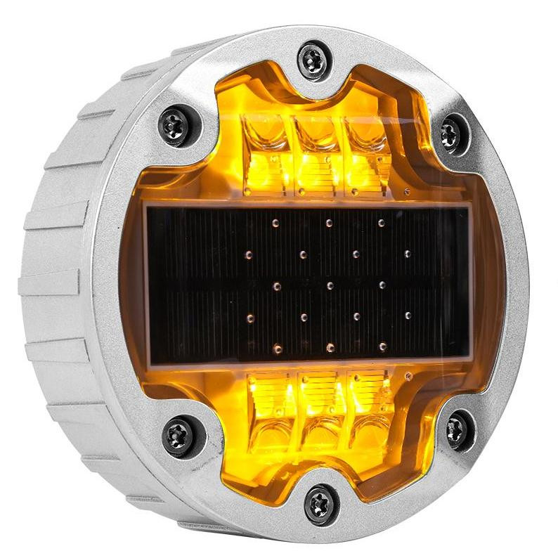 1150g Anti-UV Stradale a energia solare Stanghe impermeabili IP68 Luci a LED per la sicurezza stradale del traffico