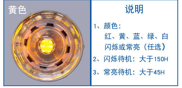360 gradi vetro temperato Road Studs alimentato da energia solare LED Road Stud Roadway Avvertimento Pavimentazione Road Stud