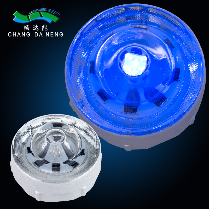 360 gradi vetro temperato Road Studs alimentato da energia solare LED Road Stud Roadway Avvertimento Pavimentazione Road Stud