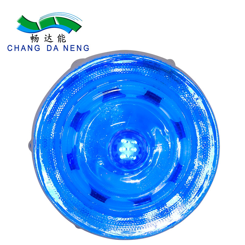 360 gradi vetro temperato Road Studs alimentato da energia solare LED Road Stud Roadway Avvertimento Pavimentazione Road Stud