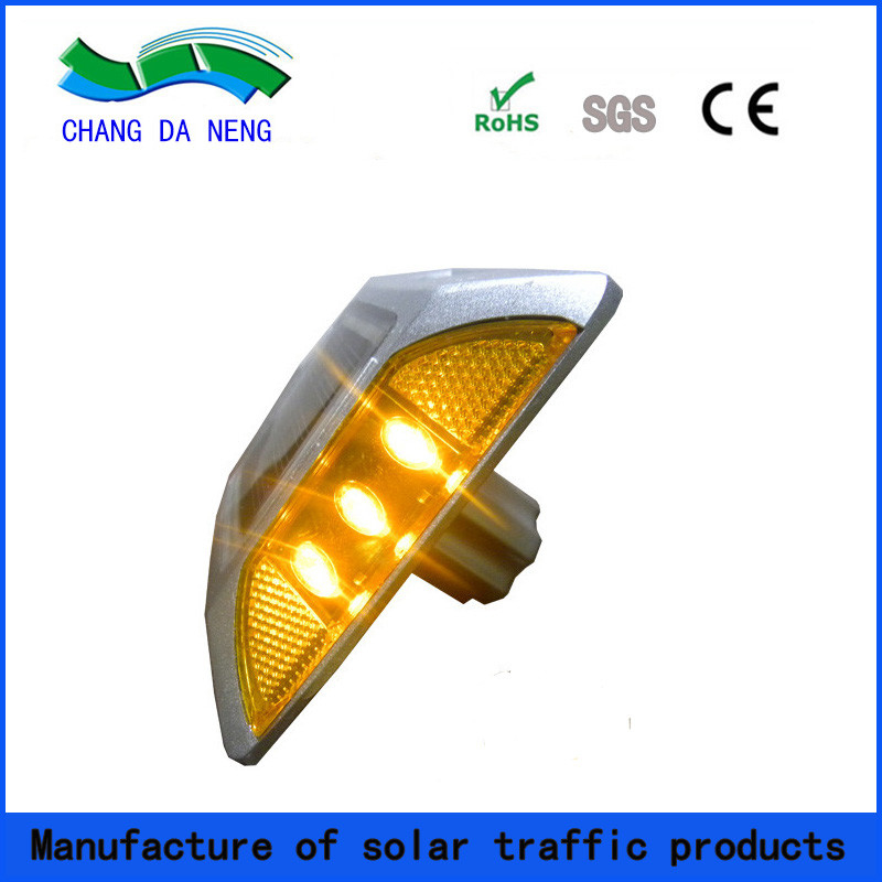 PBW Aluminum Solar Road Stud LED Reflector Solar Road per avvertimento di sicurezza