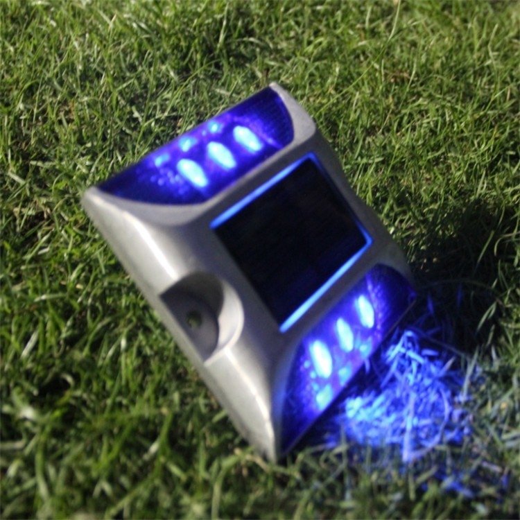 PBW Aluminum Solar Road Stud LED Reflector Solar Road per avvertimento di sicurezza