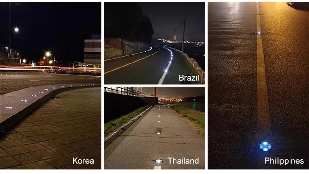 Rovere rosso per la strada solare 2V PC IP68 impermeabile per una migliore visibilità della strada di notte