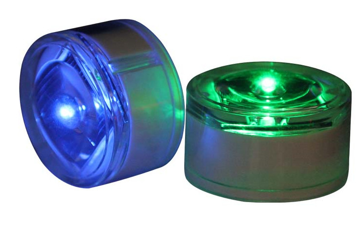Aluminio sotterraneo per strade solari Rondo Incorporato LED Light Beacon Marcatori stradali