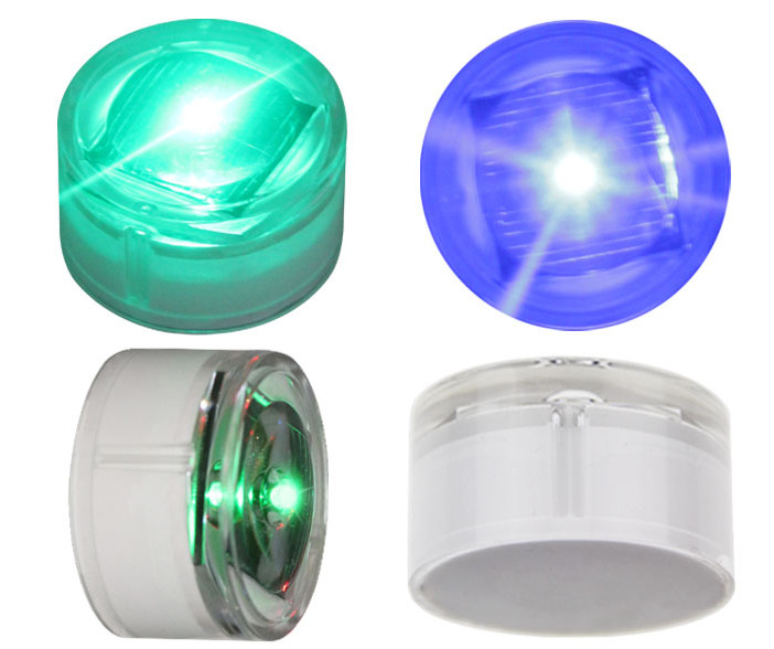 Aluminio sotterraneo per strade solari Rondo Incorporato LED Light Beacon Marcatori stradali