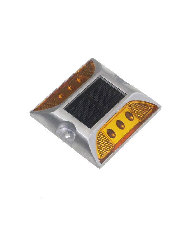 Cat Eye Aluminum Traffico solare Riflettente Strobe Light IP68 Autostrada Multi Colore Solar Road Stud