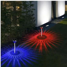 15 ore di tempo di lavoro Luce da giardino solare Luce a LED per una luminosità duratura