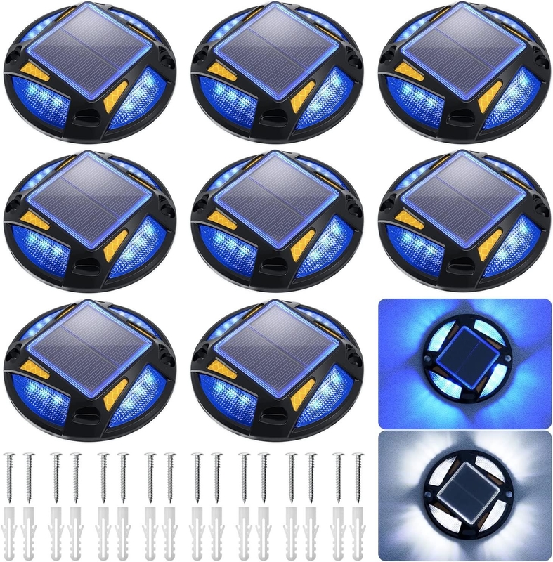 Rating impermeabile IP67 2V luce solare con 20 lumen e fonte di energia solare