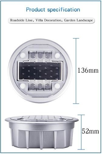 2V di tensione LED a energia solare per l'elettricità IP68 per ambienti a temperatura e pressione