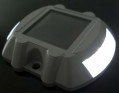 Aluminico impermeabile IP68 Riflettori laterali solari di strada Luci di marcatore Luci di punta solari