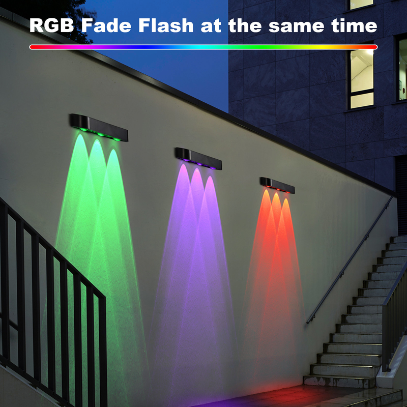 CDN-KF04E Luce a LED RGB a energia solare Illuminazione esterna versatile e a risparmio energetico con durata ≥50000h