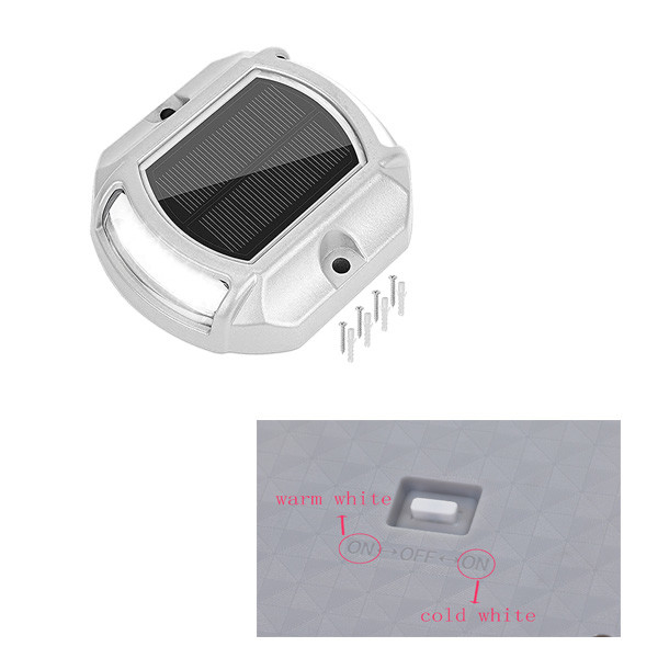 246g IP67 Lampada solare con facile installazione a vite e batteria 1.2V/600MAH Batteria Ni-Mh