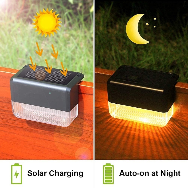 Lampade per giardino solari impermeabili Cct 3500K Panello solare monocristallino bianco caldo di silicio risparmio energetico