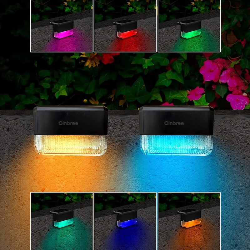 Lampade per giardino solari impermeabili Cct 3500K Panello solare monocristallino bianco caldo di silicio risparmio energetico