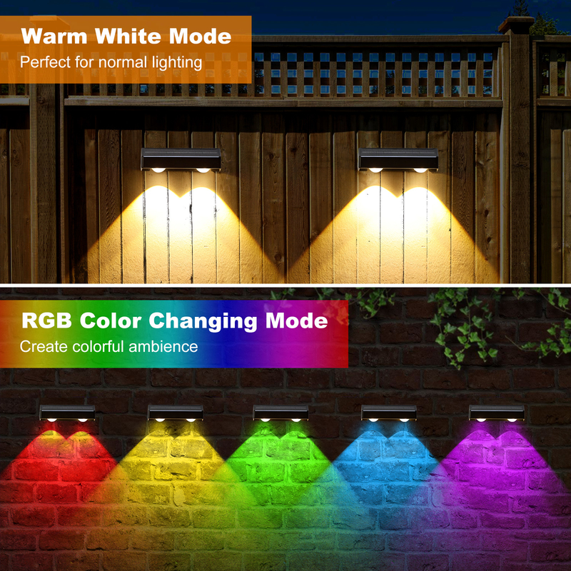 15 ore di tempo di lavoro Fence solare luce per l'ingresso IP65 impermeabile 205 * 50 * 38mm