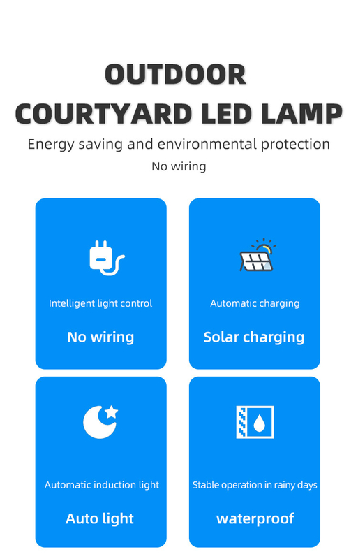 Cilindro decorativo di Led Lights Powered del recinto solare impermeabile IP65 per il giardino