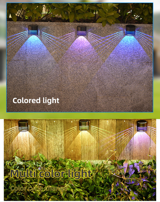 Cilindro decorativo di Led Lights Powered del recinto solare impermeabile IP65 per il giardino