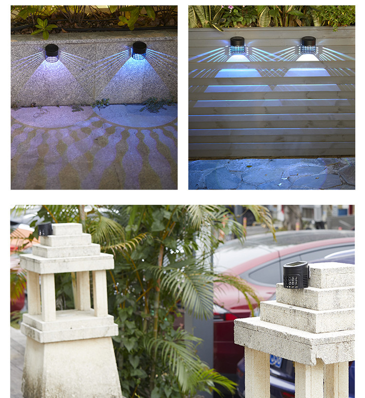 Cilindro decorativo di Led Lights Powered del recinto solare impermeabile IP65 per il giardino