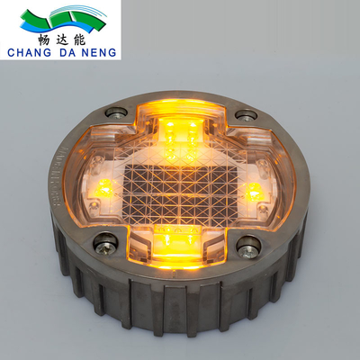 Strada all'aperto impermeabile solare resistente del lampeggiatore LED del perno IP68 della strada