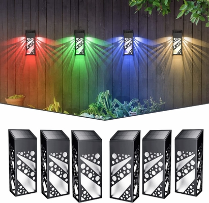 IP 68 Acque resistenti a luce solare a LED Lampade di terrazza per esterni Decorative Lampade di terrazza solare per cortile