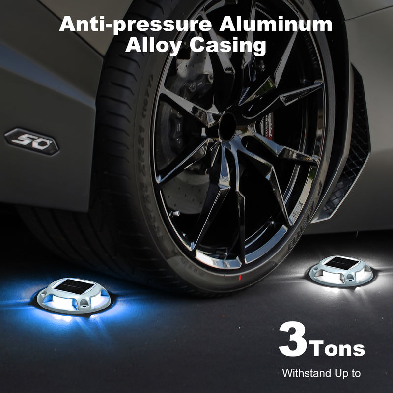 Strada solare all'aperto con LED di allarme della luce diurna da 6000K e luce di ponte in alluminio impermeabile da 110*22,5 mm