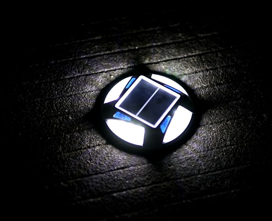 LED in alluminio impermeabile con 12 LED per la sicurezza stradale a -20-70°C